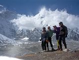 12 16 Ram, Jerome Ryan, Chris, And Gerhardt At Everest East Base Camp In Tibet